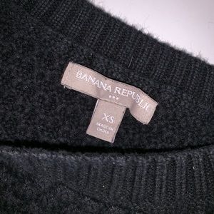 Banana Republic warm black sweater